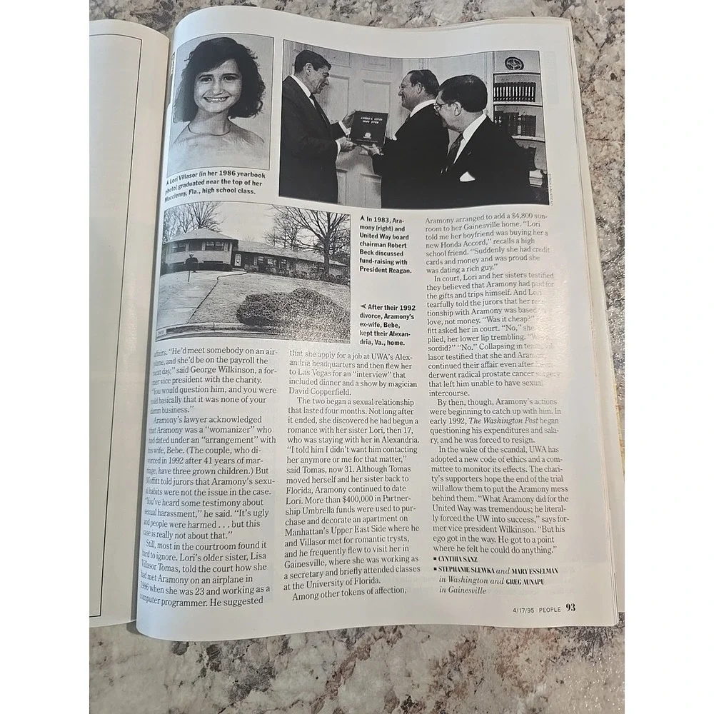 4/17/95 NEWSSTAND People Magazine 